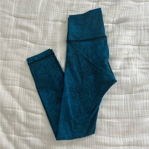 Lulu lemon Wunder Under high rise full length leggings Size 4